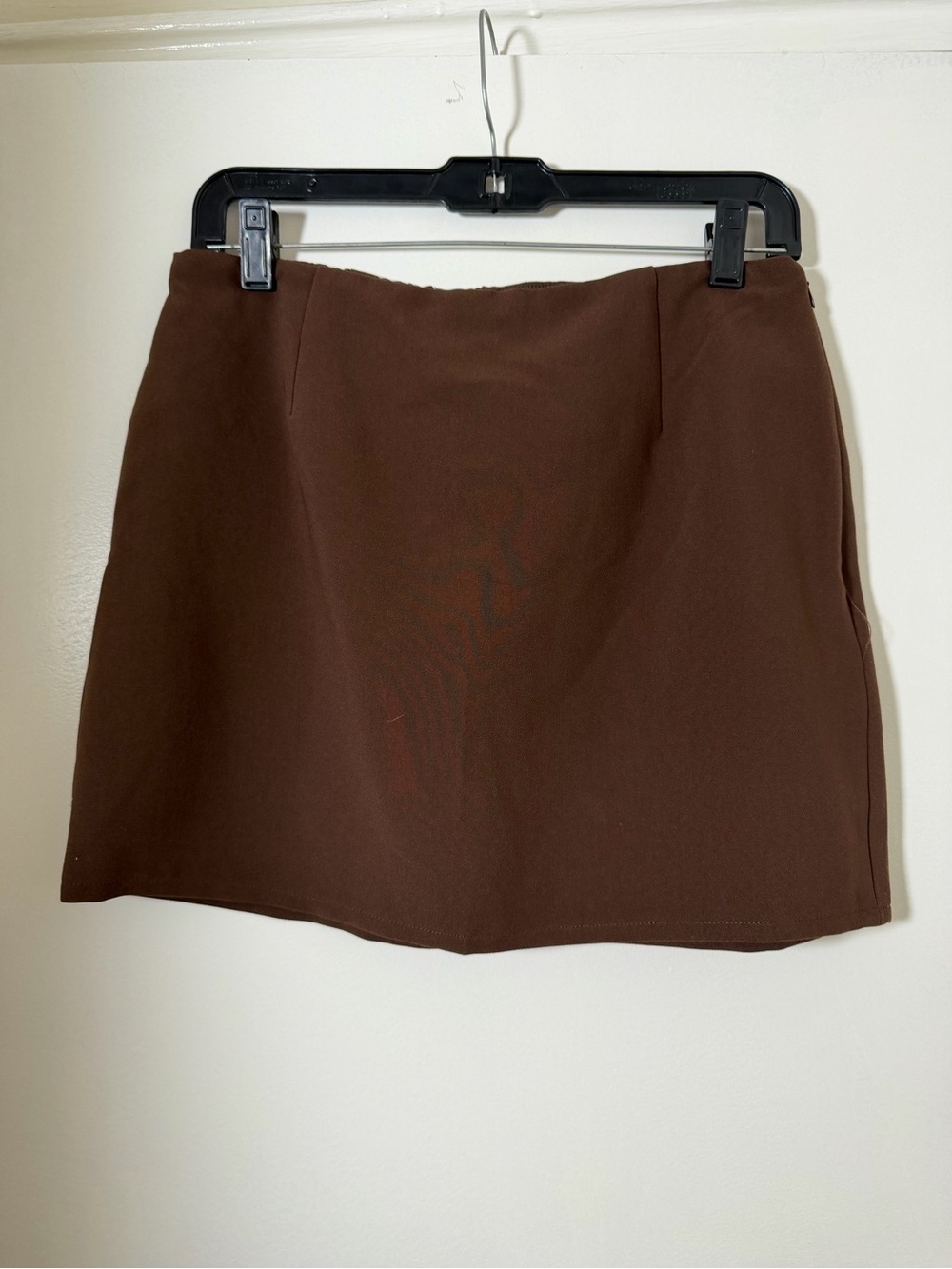 NWT Brown Button-Front Tailored Vest and Skirt Set - size Large - Picture 5 of 8